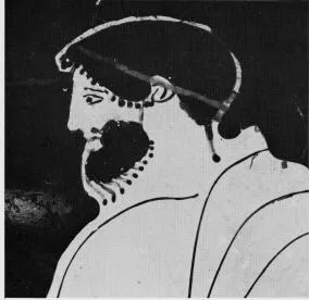 AMPHORA, NECK (ATHENIAN, RED-FIGURE)