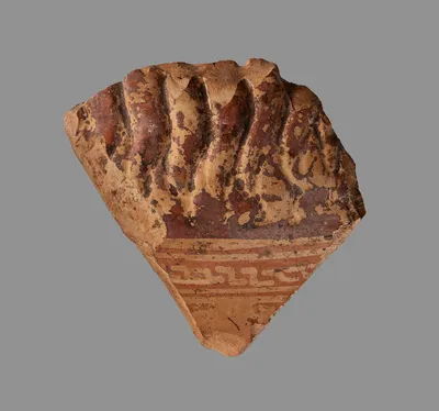 Fragment from an Etruscan Plastic Vase