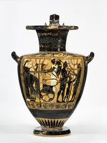 HYDRIA (ATHENIAN, BLACK-FIGURE)