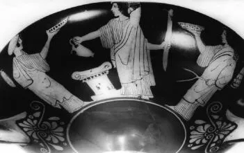 CUP B (ATHENIAN, RED-FIGURE)