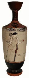 LEKYTHOS (ATHENIAN, RED-FIGURE)