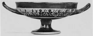 CUP, LITTLE MASTER BAND (ATHENIAN, BLACK-FIGURE)
