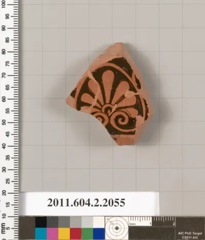 Terracotta fragment of a calyx-krater (bowl for mixing wine and water)