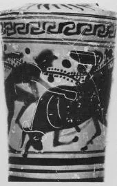 LEKYTHOS (ATHENIAN, BLACK-FIGURE)