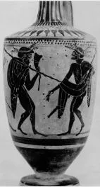 LEKYTHOS (ATHENIAN, BLACK-FIGURE)