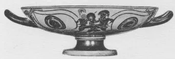 CUP A (ATHENIAN, BLACK-FIGURE)