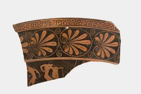 KRATER, VOLUTE, FRAGMENT (ATHENIAN, RED-FIGURE)