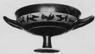 CUP, LITTLE MASTER BAND (ATHENIAN, BLACK-FIGURE)