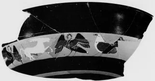 CUP, LITTLE MASTER BAND, FRAGMENTS (ATHENIAN, BLACK-FIGURE)