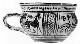 CUP, ONE-HANDLED (ATHENIAN GEOMETRIC)