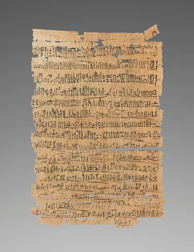 Group of Papyri, including a Letter and Book of the Dead fragments (8)