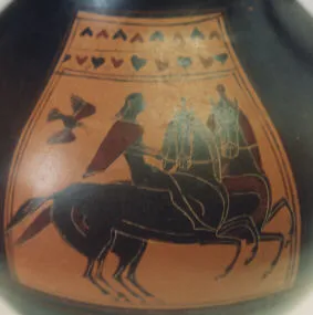 AMPHORA, BELLY, TYPE B (ATHENIAN, BLACK-FIGURE)