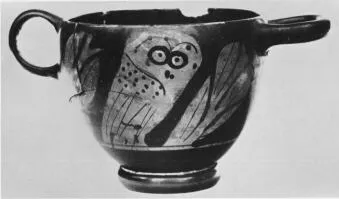 SKYPHOS (ATHENIAN, RED-FIGURE)