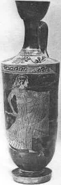 LEKYTHOS (ATHENIAN, RED-FIGURE)
