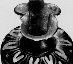 OINOCHOE (SOUTH ITALIAN, APULIAN, XENON WARE, BLACK GLAZE)