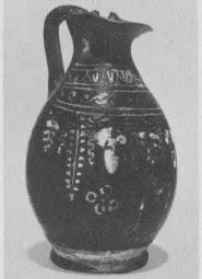 OINOCHOE (SOUTH ITALIAN, GNATHIAN, BLACK GLAZE)