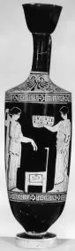 LEKYTHOS (ATHENIAN, RED-FIGURE)