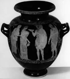 STAMNOS (ATHENIAN, RED-FIGURE)