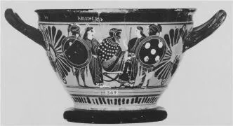 SKYPHOS (ATHENIAN, BLACK-FIGURE)