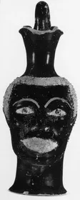 FIGURE VASE, OINOCHOE (ATHENIAN, RED-FIGURE)
