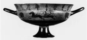 CUP, SIANA (ATHENIAN, BLACK-FIGURE)