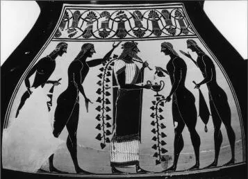 AMPHORA, BELLY, TYPE B (ATHENIAN, BLACK-FIGURE)