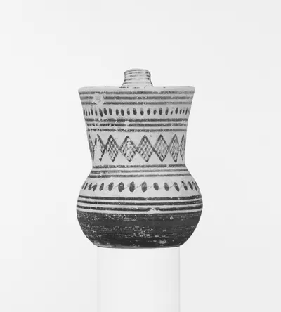 Attic Geometric One-Handled Mug