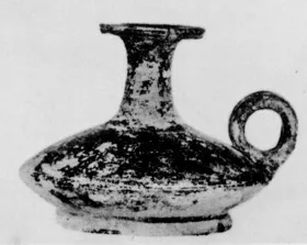 ASKOS (ATHENIAN, BLACK GLAZE)
