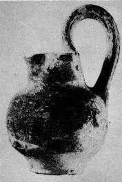 OINOCHOE (CORINTHIAN, BLACK GLAZE)