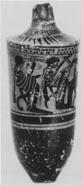 LEKYTHOS (ATHENIAN, BLACK-FIGURE)