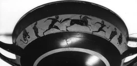 CUP, LITTLE MASTER BAND (ATHENIAN, BLACK-FIGURE)
