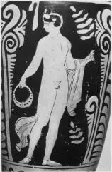 AMPHORA, NECK (SOUTH ITALIAN, CAMPANIAN, RED-FIGURE)