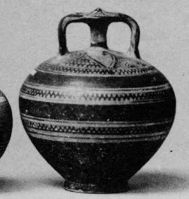 STIRRUP JAR (SUBMYCENEAN)