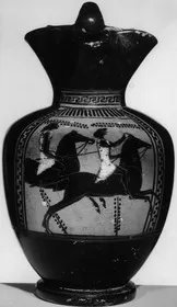 OINOCHOE (ATHENIAN, BLACK-FIGURE)