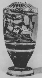 LEKYTHOS (ATHENIAN, BLACK-FIGURE)