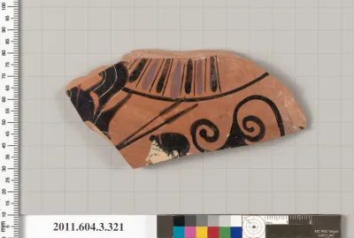 Terracotta fragment of a neck-amphora (jar)