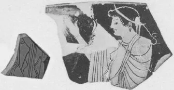 CUP, FRAGMENTS (ATHENIAN, RED-FIGURE)
