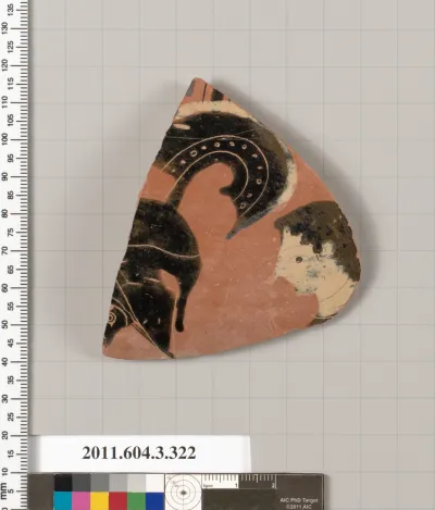 Terracotta fragment of a neck-amphora (jar)