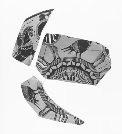 Attic Black-Figure Cup Fragment