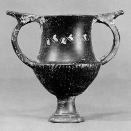 KANTHAROS (ATHENIAN, BLACK GLAZE)
