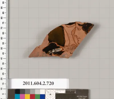 Terracotta fragment of a calyx-krater (bowl for mixing wine and water)