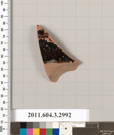 Terracotta fragment of an undetermined shape