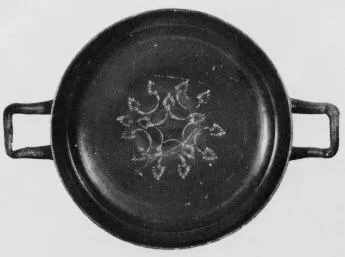 CUP (SOUTH ITALIAN, BLACK GLAZE)