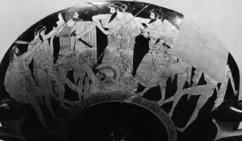 CUP B (ATHENIAN, RED-FIGURE)