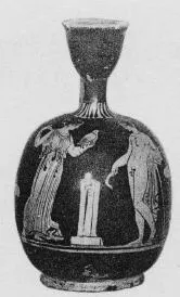 LEKYTHOS, SQUAT (SOUTH ITALIAN, LUCANIAN, RED-FIGURE)