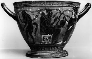 SKYPHOS (ATHENIAN, BLACK-FIGURE)