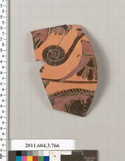 Terracotta fragment of a neck-amphora (jar)