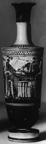 LEKYTHOS (ATHENIAN, BLACK-FIGURE)
