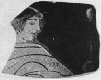 CUP, FRAGMENT (ATHENIAN, RED-FIGURE)