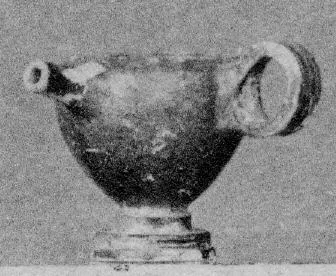 FEEDER (ATHENIAN, BLACK GLAZE)